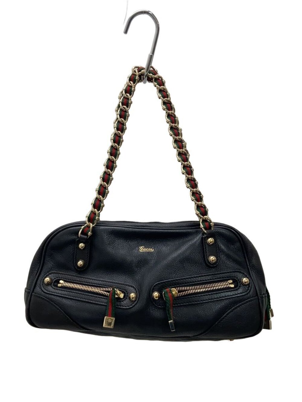 Gucci Handbag Leather Black